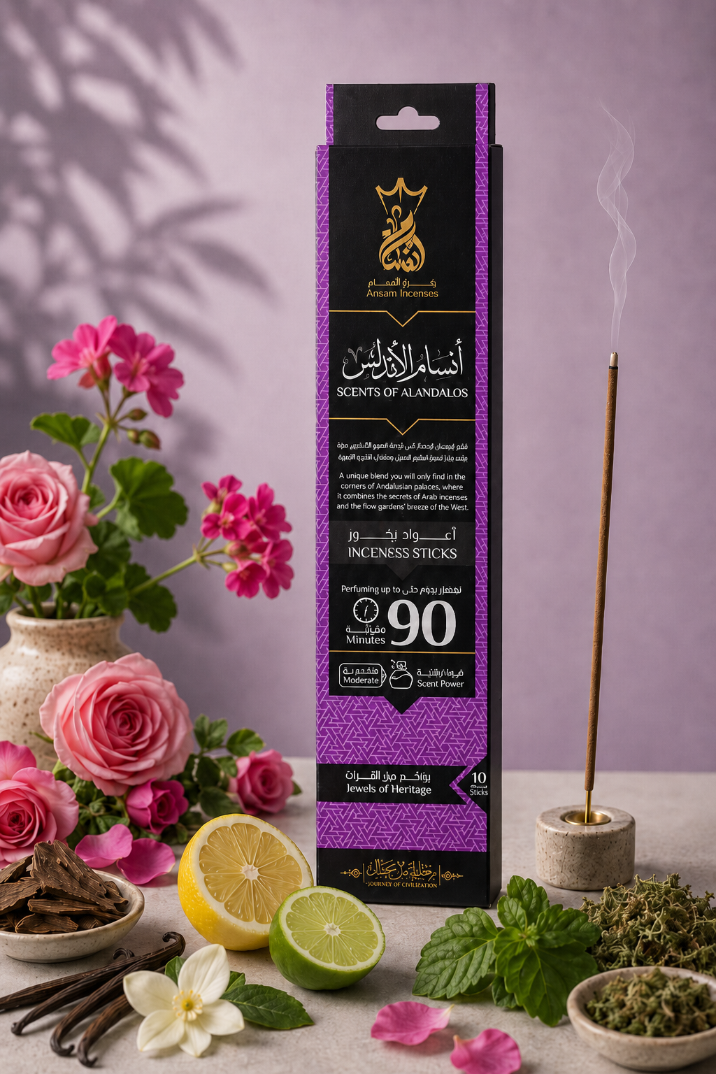 Alandalos - Incense Sticks - Ansaam Incenses