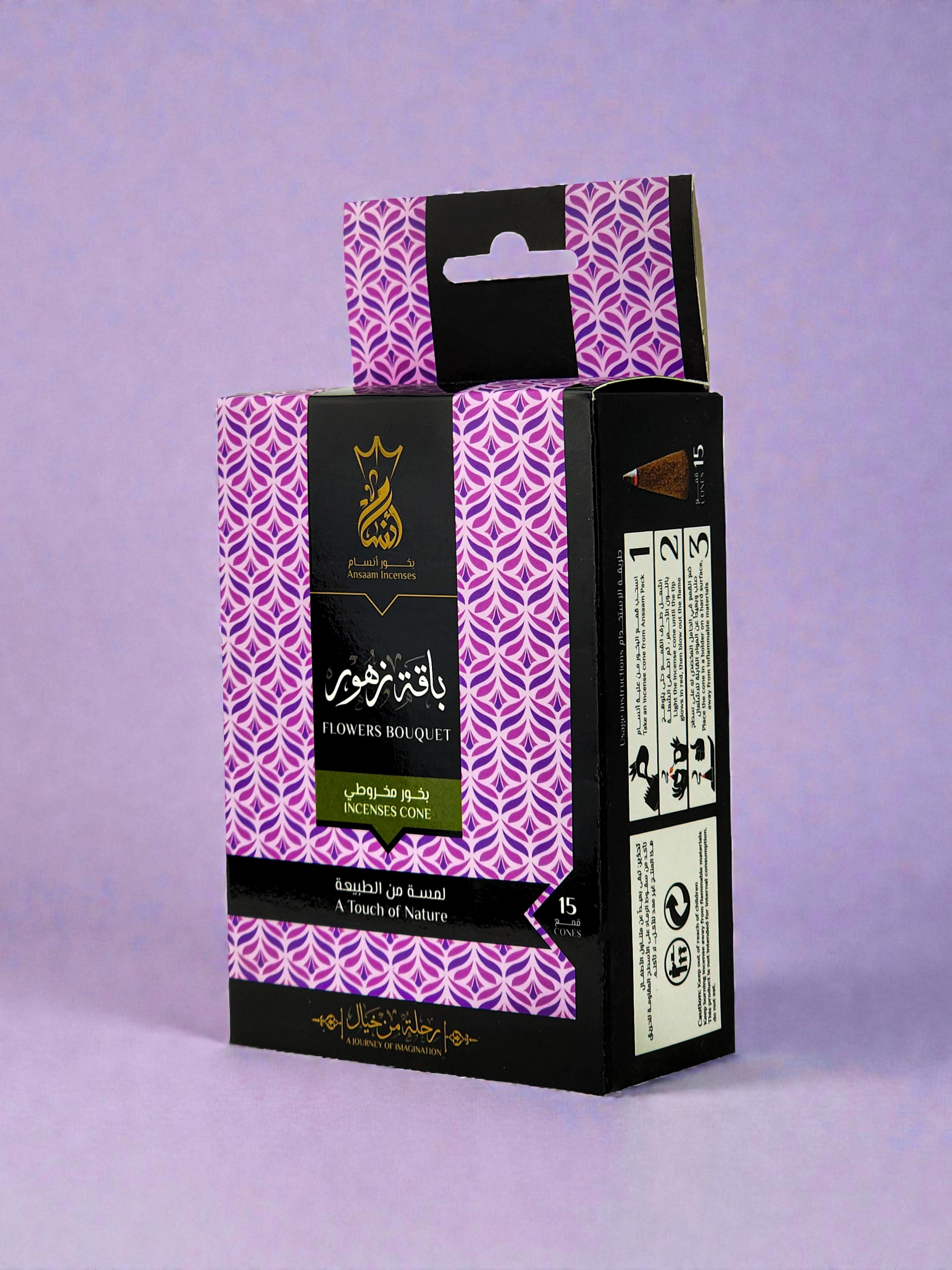 Flowers Bouquet - Incense Cones - Ansaam Incenses
