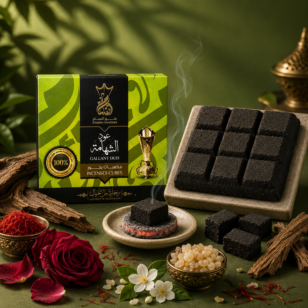 Gallant - Incense Cubes - Ansaam Incenses