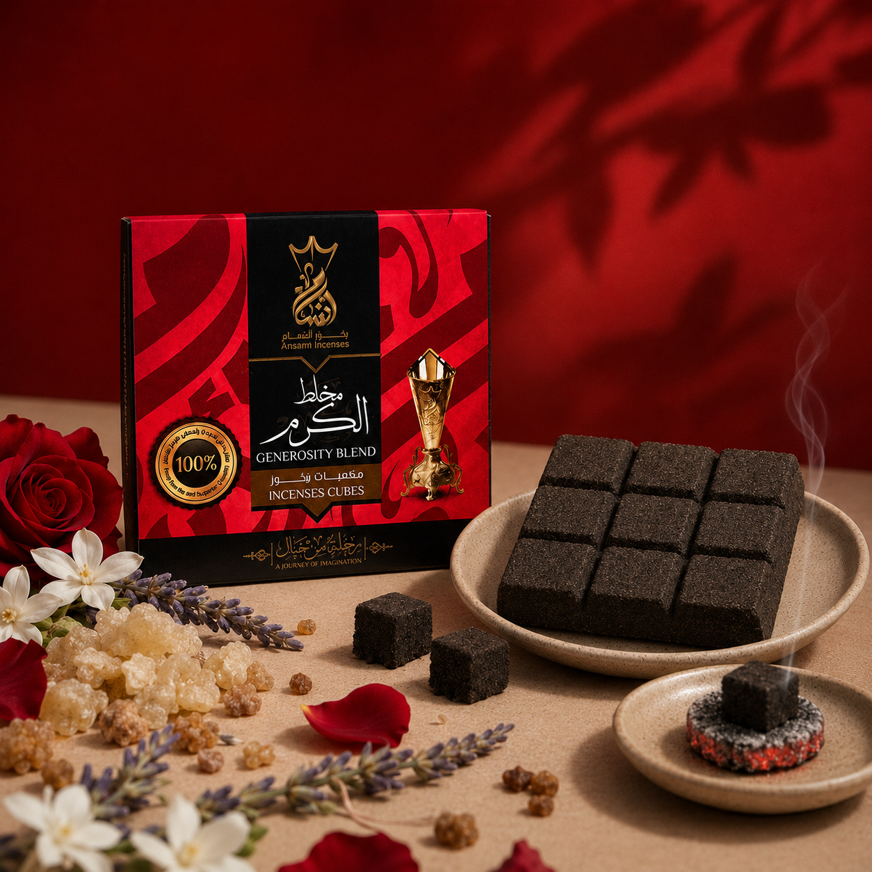Generosity - Incense Cubes - Ansaam Incenses