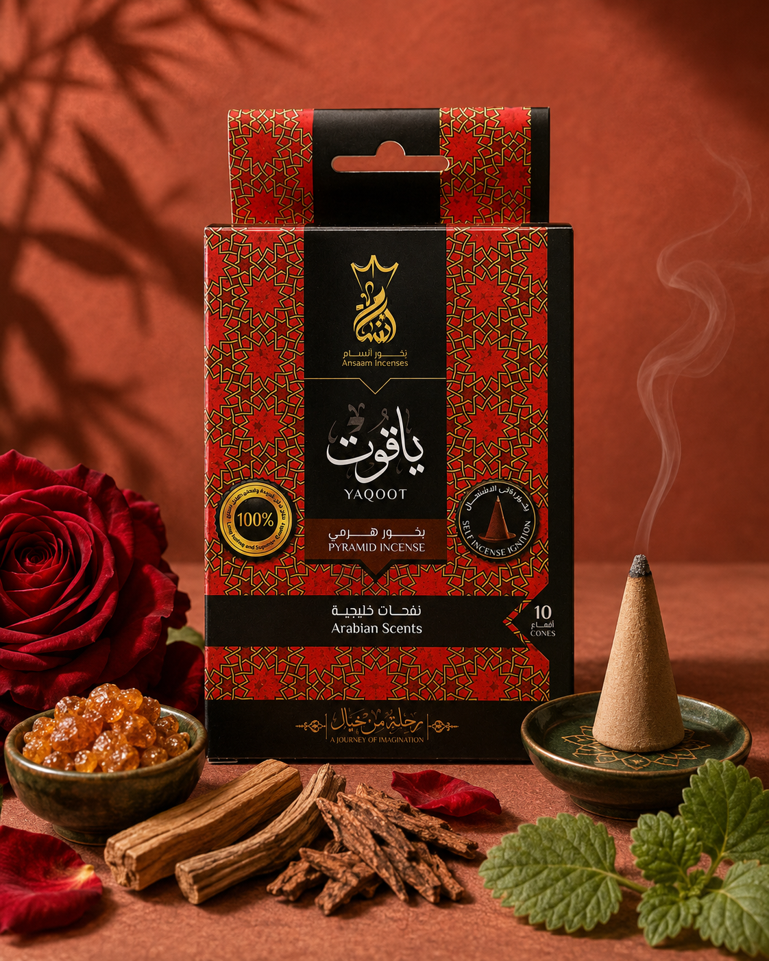 Yaqoot - Incense Cones - Ansaam Incenses